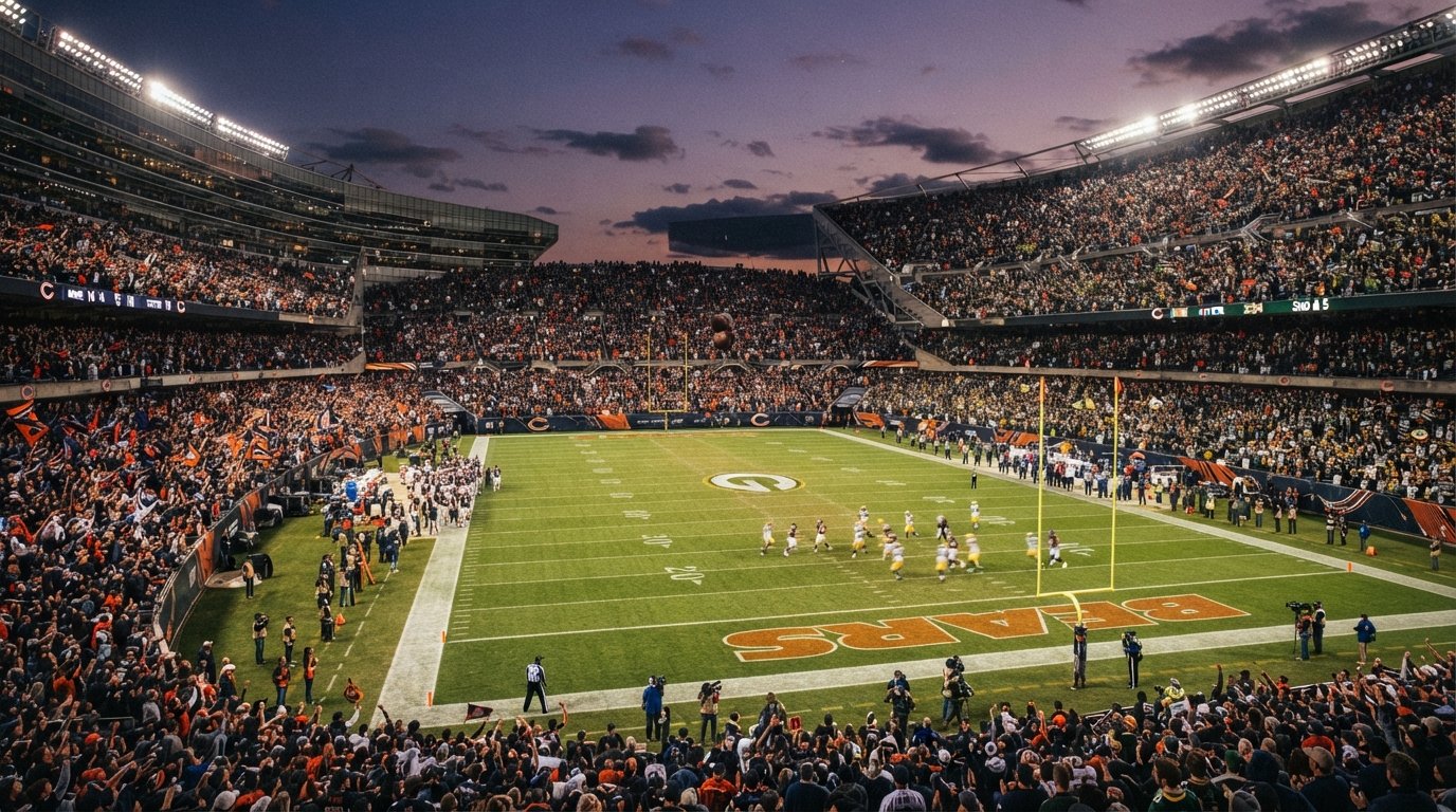 where to watch chicago bears vs green bay packers